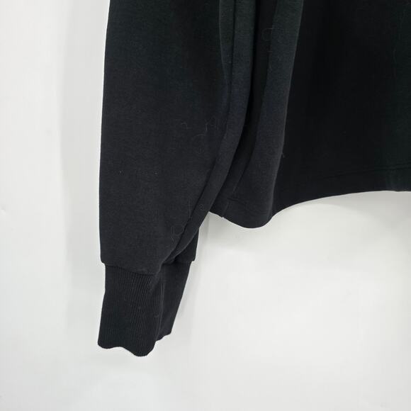 Hunter X Target Women's Plush Cropped Embossed Striped Sleeve Sweatshirt Size 3X - Picture 7 of 9